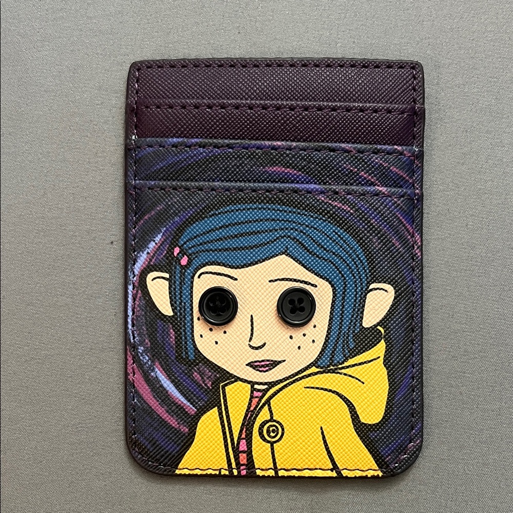 Coraline collectible new card holder